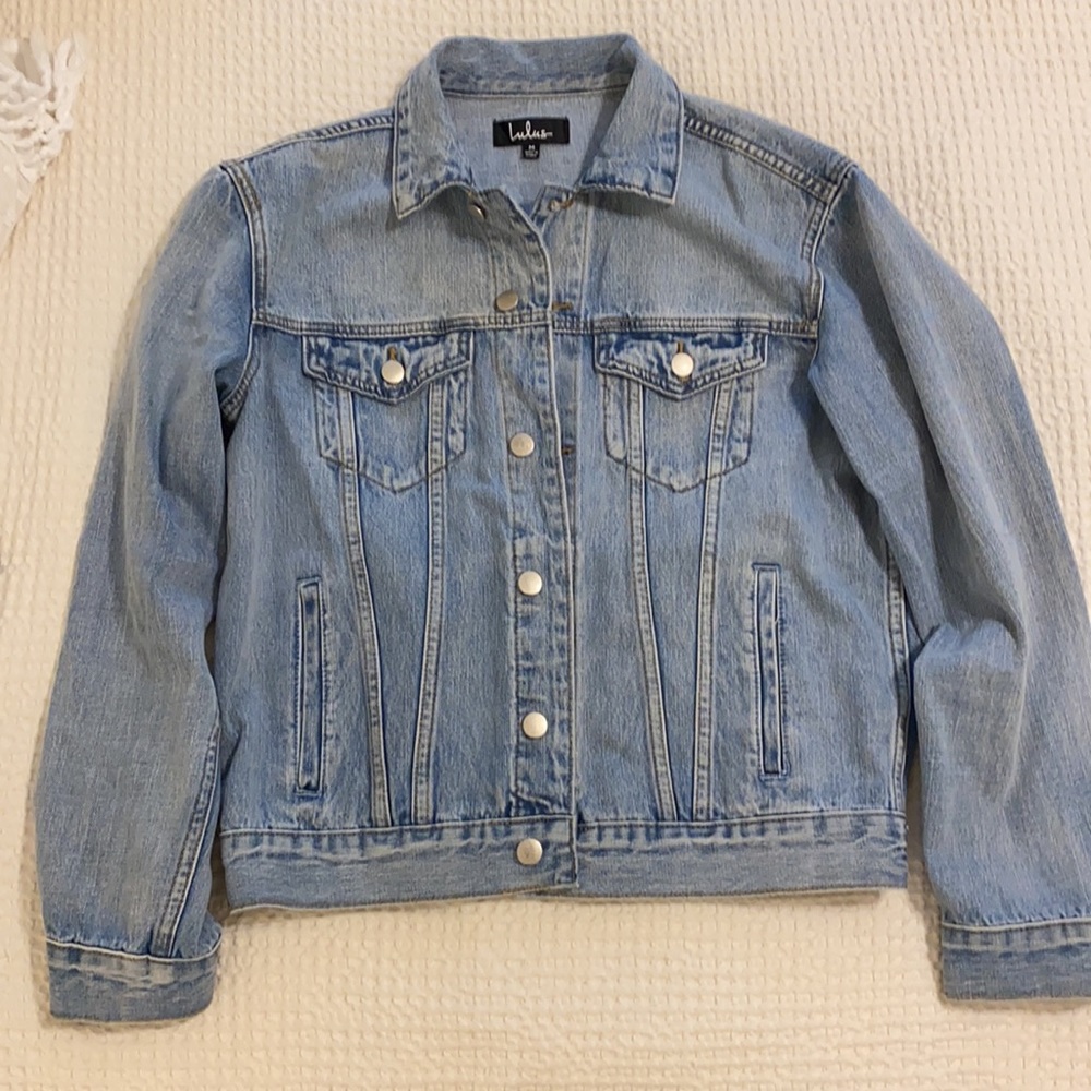 Lulu’s jean jacket 🦋🦋🦋 - Picture 2 of 4